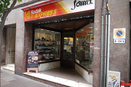 Botiga de fotografia a Barcelona Foto Joma